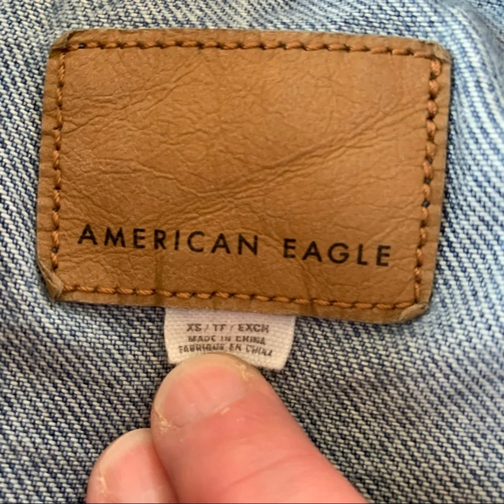 American Eagle Jean Jacket Classic style - Picture 10 of 10